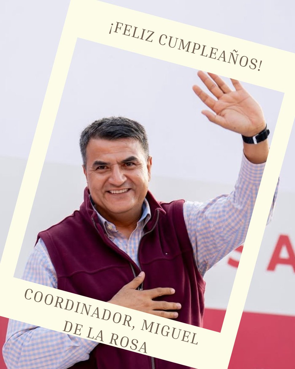 dip_morenajal's tweet photo. ¡Hoy deseamos feliz cumpleaños al Coordinador del Grupo Parlamentario de Morena, la Bancada del Pueblo, del Congreso del Estado de Jalisco!

¡Larga vida al diputado Miguel de la Rosa, referente del movimiento magisterial, y de nuestro partido-movimiento! https://t.co/AwtV7QQqtA