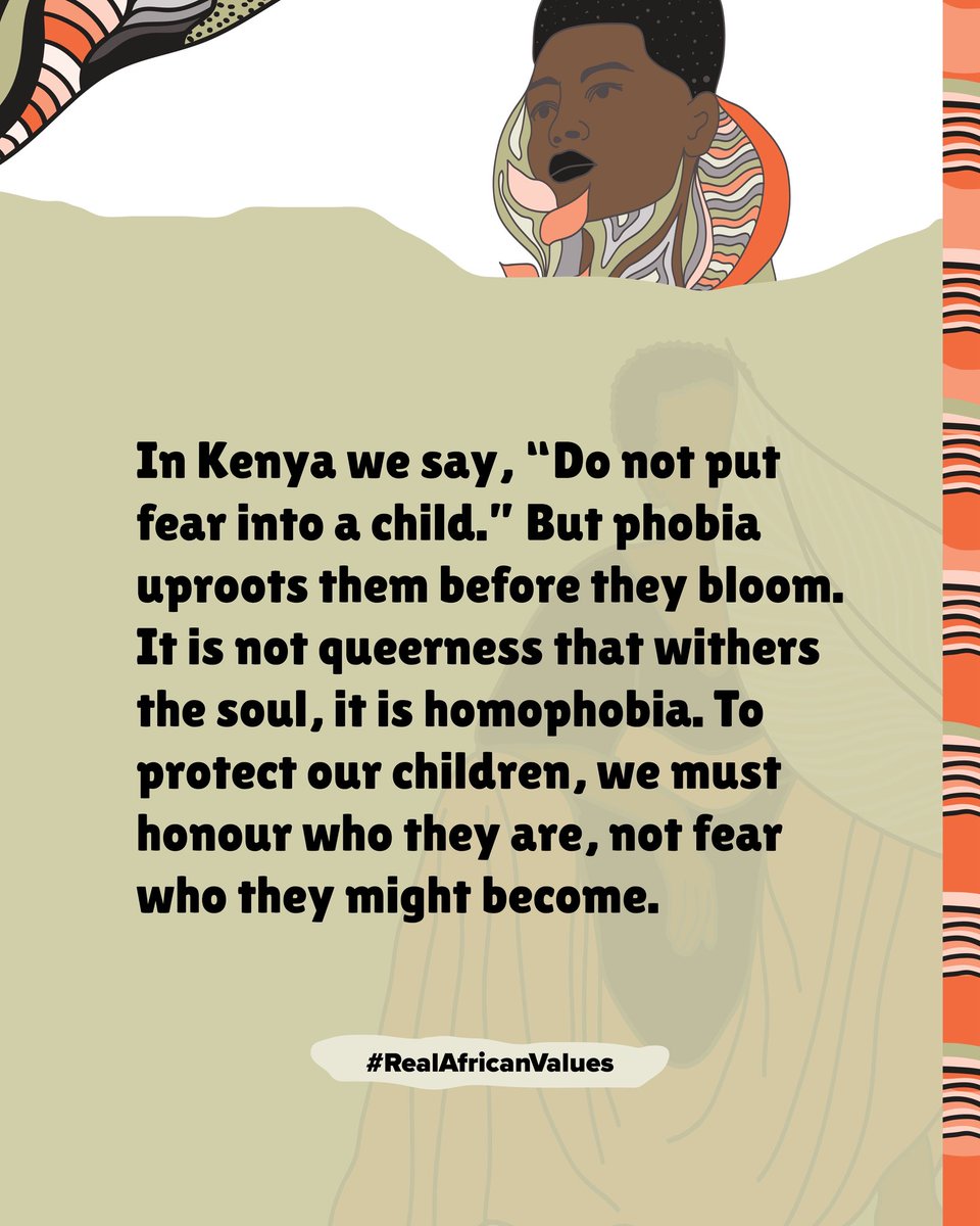 Our children don’t need fixing,
they need freedom. Let love, not fear, guide us. 

#RealAfricanValues
 #BanForeignHate