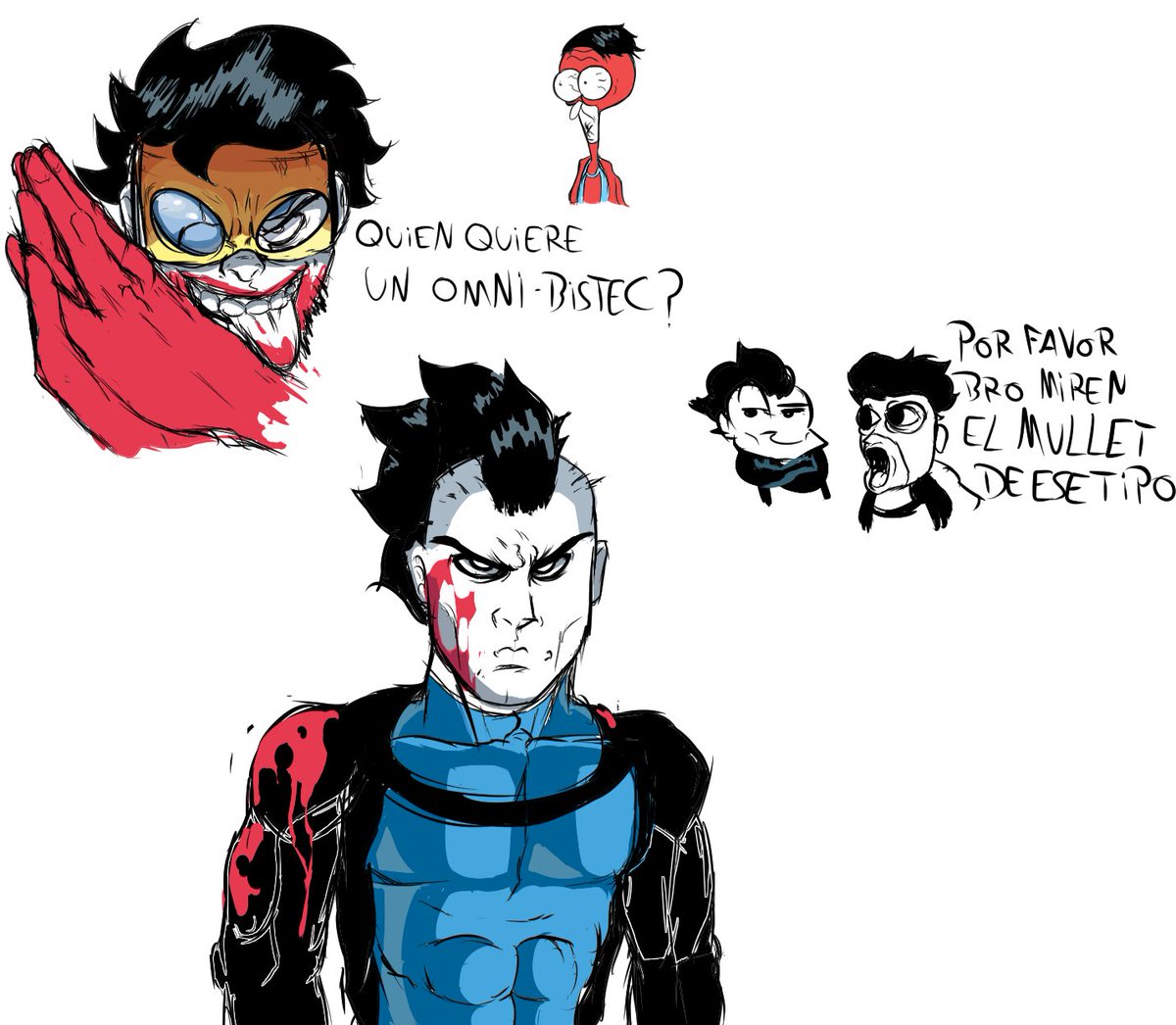 makinazul_arts's tweet image. Invincible random sketches ✌️

#invincible #invincibleseason3 #INVINCIBLEWAR