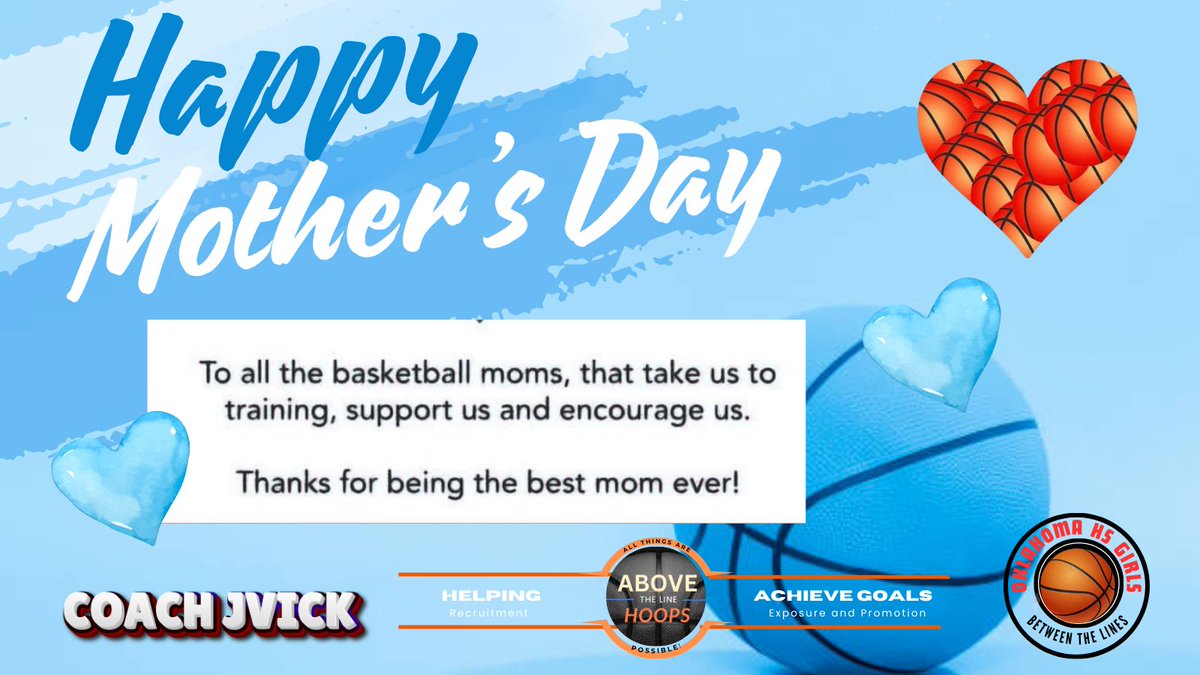 Coachjvick (new) (@coachjvick1) on Twitter photo Happy Mother's Day to all our mom. Especially those mom's who make that all important water run.
"Mom Water!" Thanks for all that you do.
<a href="/abovelinehoops/">Abovethelinehoops</a> <a href="/Okbetweenlines/">OKHSGBBBetweentheLines</a> <a href="/HarrahWBB/">Harrah Lady Panthers Basketball</a> Happy Mother's Day to all our mom. Especially those mom's who make that all important water run.
"Mom Water!" Thanks for all that you do.
<a href="/abovelinehoops/">Abovethelinehoops</a> <a href="/Okbetweenlines/">OKHSGBBBetweentheLines</a> <a href="/HarrahWBB/">Harrah Lady Panthers Basketball</a>