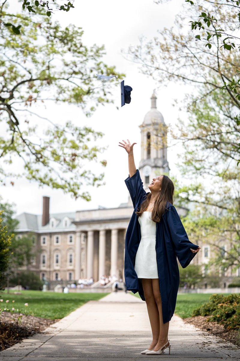 Officially an alum of Penn State University. We Are! 💙