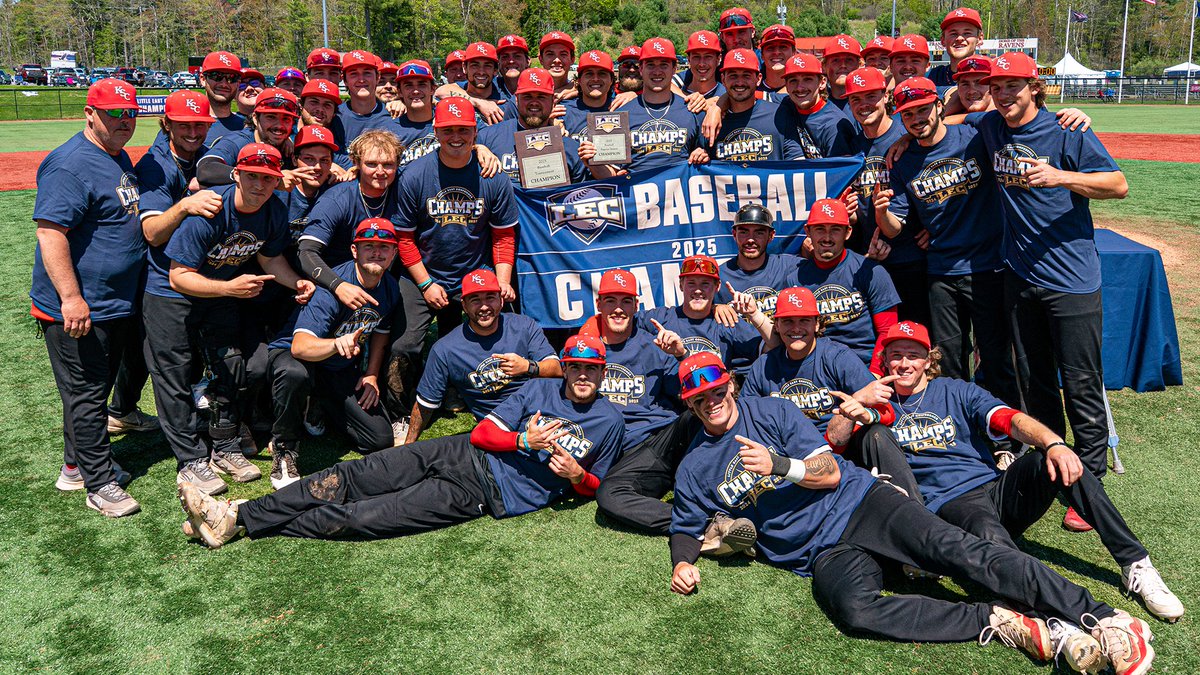 LittleEastConf's tweet image. Congrats to @keenestateowls on winning the 2025 #LECbaseball  Tournament title with a 2-1 win over @easternct_athletics, marking its first #LECchamps win since 2008! Jake Jachym was named the 2025 #LECchamps MOP. #d3baseball #NCAAD3 @ncaadiii @d3baseball @abca1945 @ncbwa