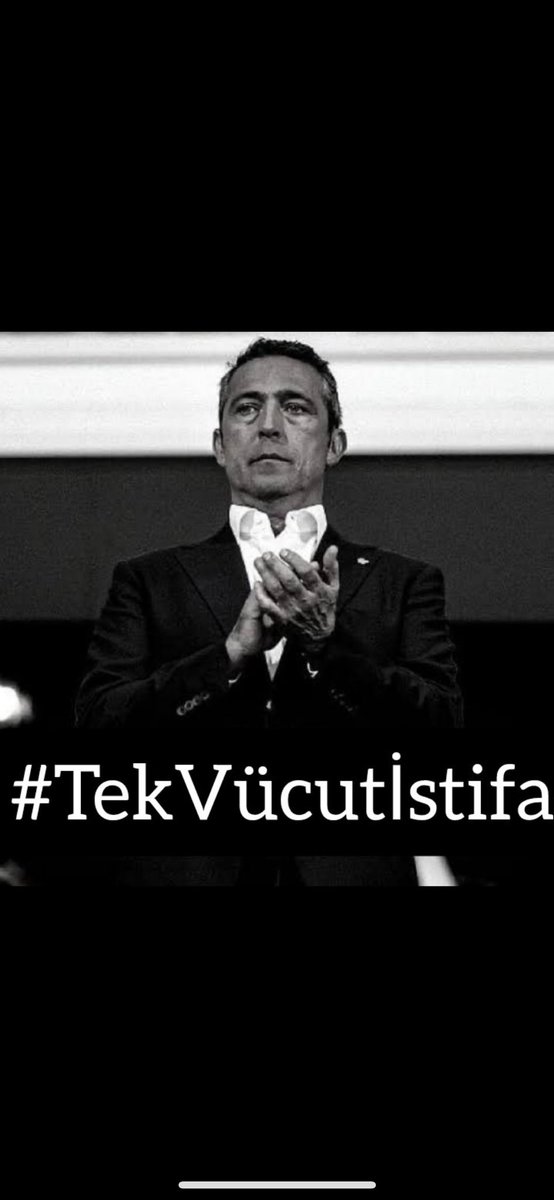 #TekVücutİstifa