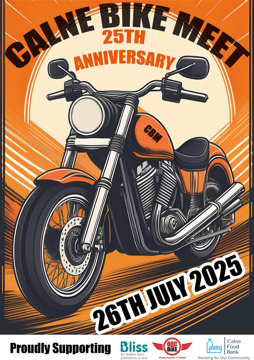 Save the date!! Saturday 26 July 2025