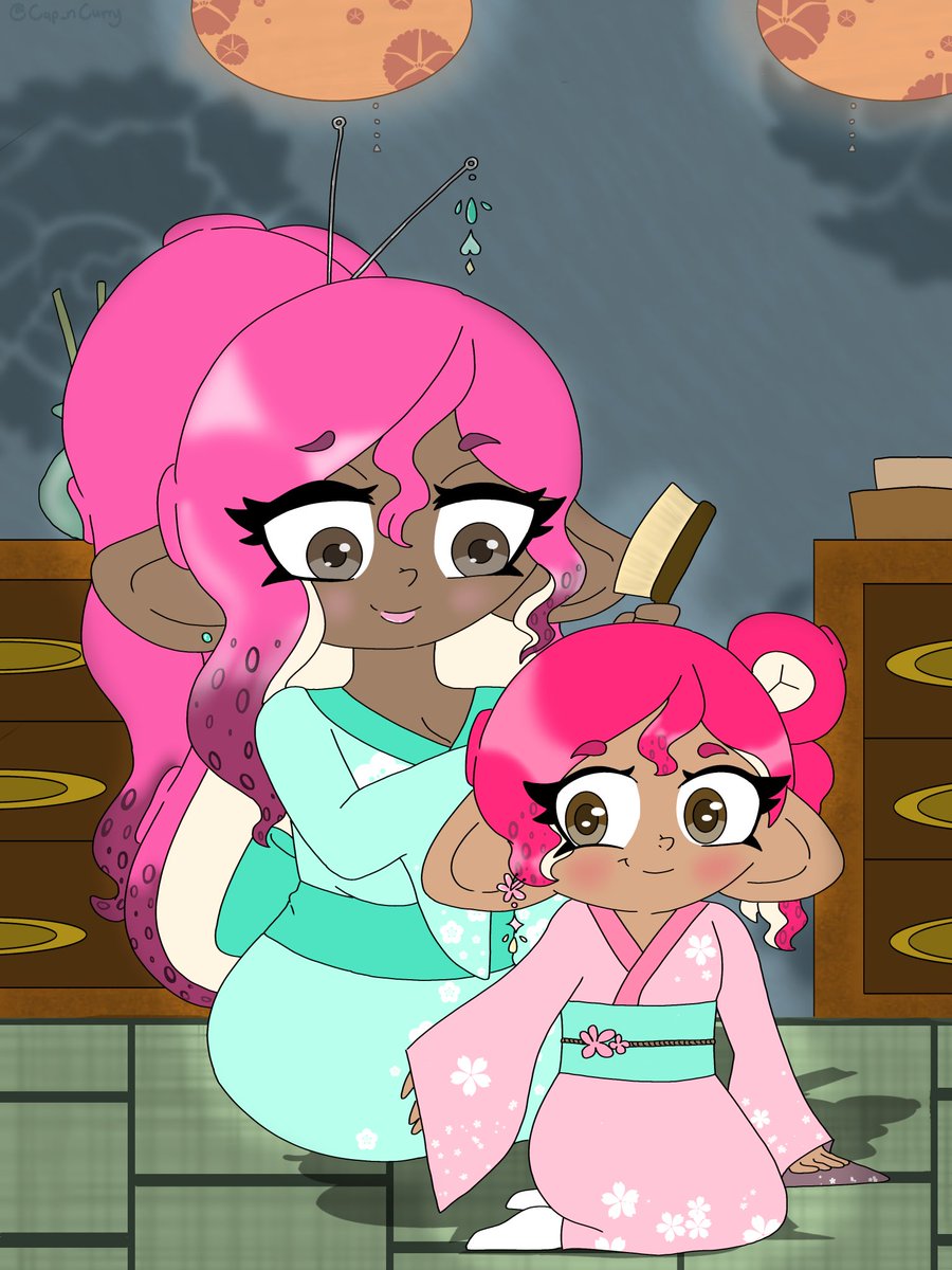 Happy Mother's Day! ❤️ 🫂 
(Old art repost)