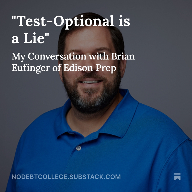 #classof2026 and #classof2027, you need to hear this if you are college-bound. Listen to the full conversation here: open.substack.com/pub/nodebtcoll…