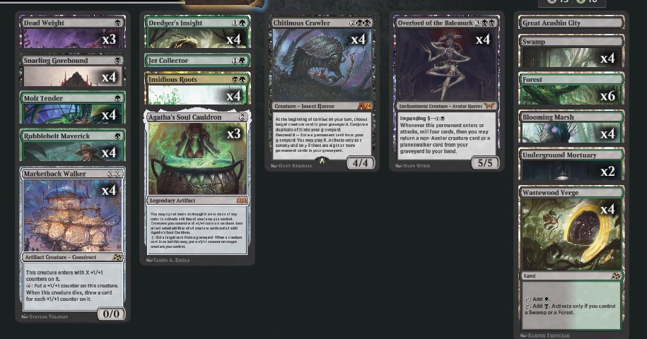 WrzoBuMTGO's tweet image. Back to back Arena Championship invite! After tons of #hardTesting with @SznajderJakub we both managed to easily get the slot! I am ecstatic to see both of us rewarded for creating the strongest deck of the format GB ROOTS. Alchemy is great! #teamKCT (@BigBossAardos, @Xerk_MTGO)