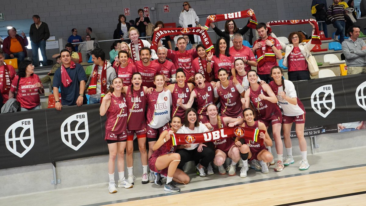 Enhorabuena <a href="/cdunibasket/">Unibasket Logroño</a> 🎉

Habéis logrado el ascenso demostrando lo que es el trabajo de equipo, porque juntos somos más 🫶