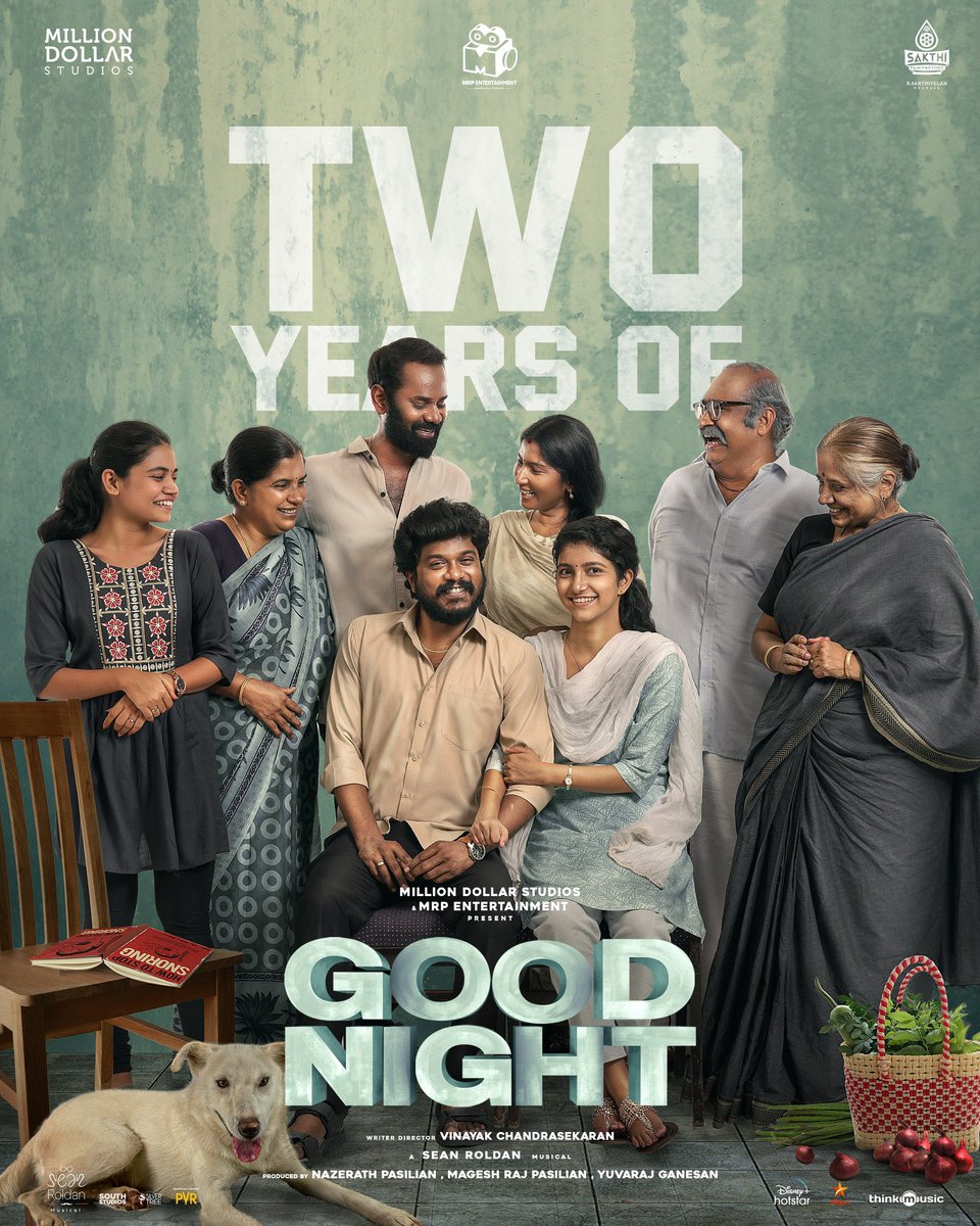 Yuvaraj (@yuvrajganesan) on Twitter photo Two Years Ago, We Dared to Dream…
Today marks the second anniversary of Good Night, a moment that changed our lives forever. It also marks two incredible years of our production house, <a href="/MillionOffl/">Million Dollar Studios</a> <a href="/MRP_ENTERTAIN/">MRP ENTERTAINMENT</a> - A journey that began with nothing but a spark of hope. No big Two Years Ago, We Dared to Dream…
Today marks the second anniversary of Good Night, a moment that changed our lives forever. It also marks two incredible years of our production house, <a href="/MillionOffl/">Million Dollar Studios</a> <a href="/MRP_ENTERTAIN/">MRP ENTERTAINMENT</a> - A journey that began with nothing but a spark of hope. No big