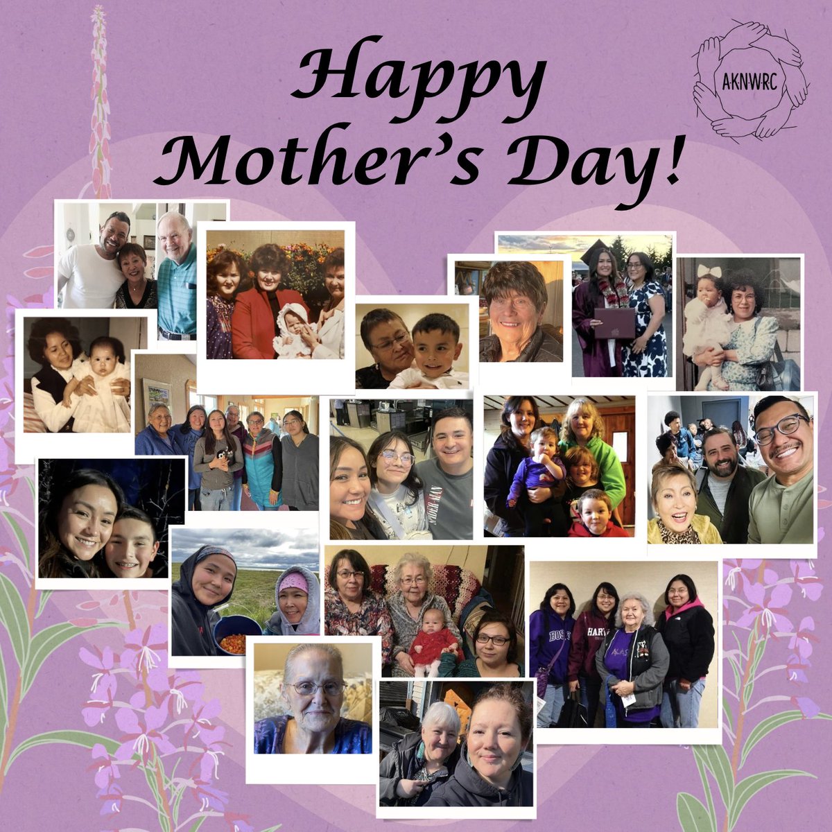 As Native people, we recognize mothers as the backbone of our families, communities, and traditional values. We honor all the matriarchs who have come before us and all those who continue to positively impact our lives.
#HappyMothersDay #MothersDay #aknwrc