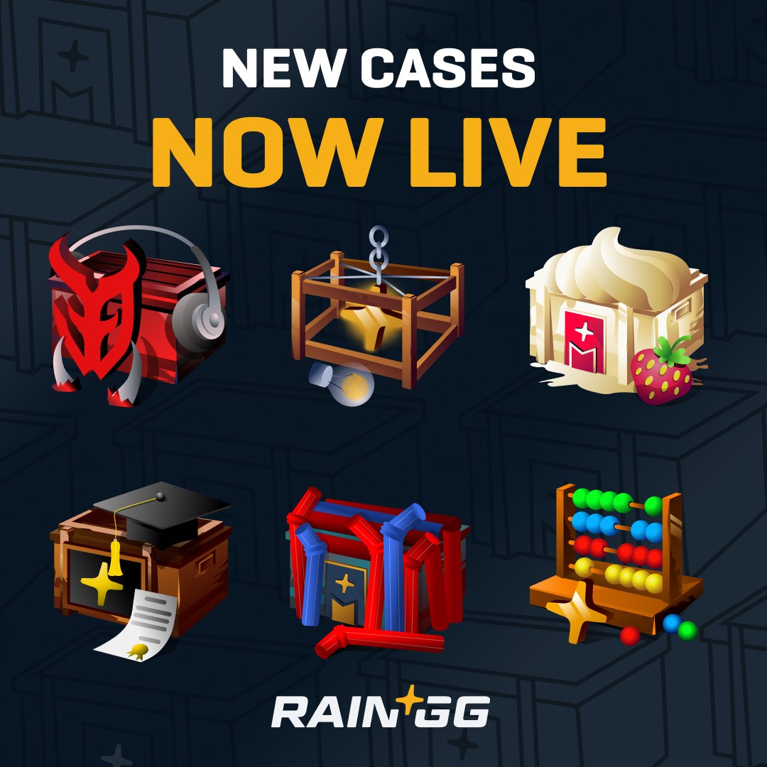Well, well, well... look at these new cases. ☔️

🔥 Just dropped — don’t miss out.

Repost for a chance to win 50🪙!