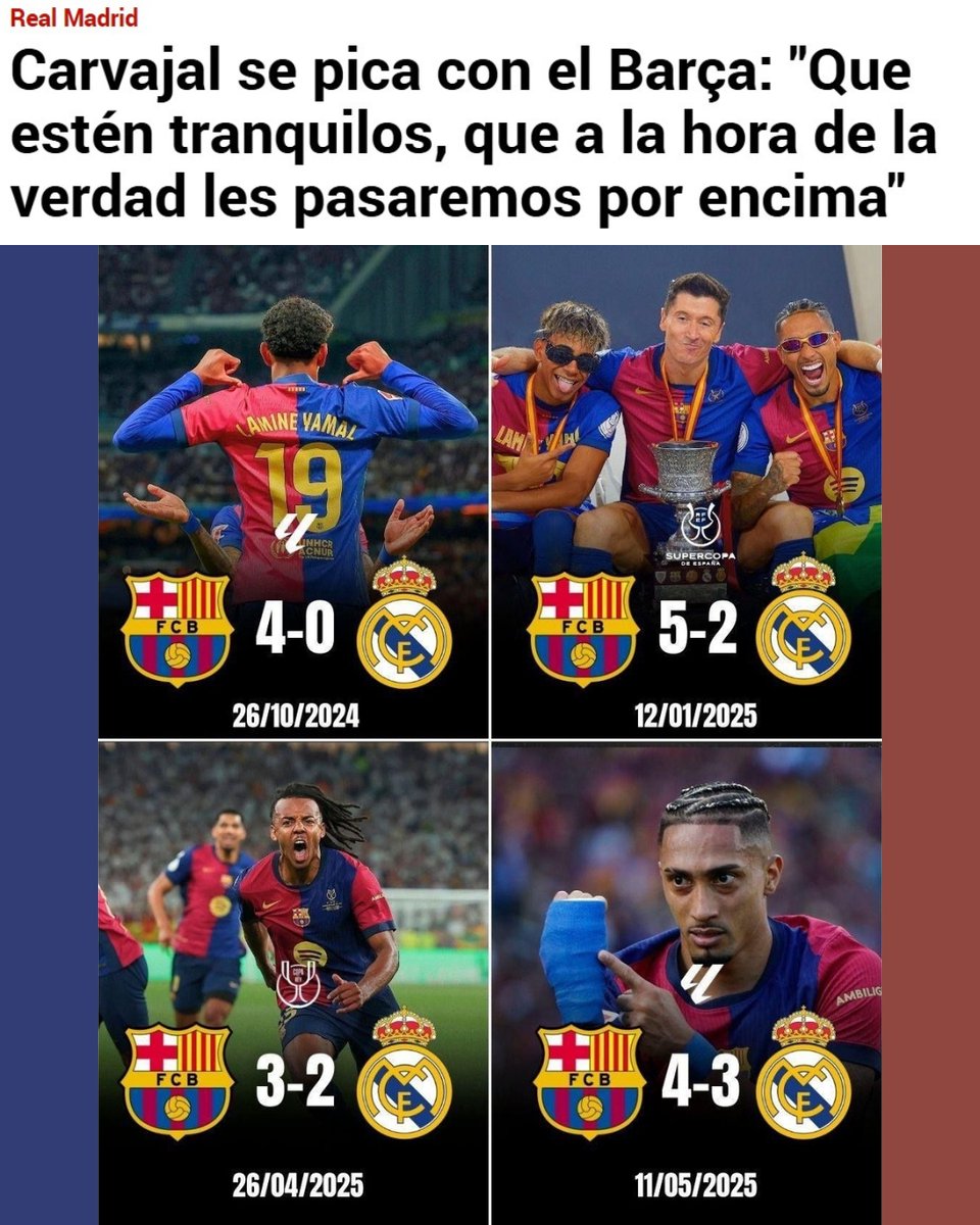 ElChirincirco's tweet photo. Un fuerte abrazo a Carvajal. https://t.co/oguT6jtJLE