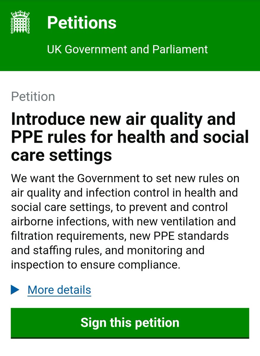Ditto sign this please!

Disabled people are fighting from every angle. We barely have enough energy to get through the day, let alone keep up with a David and Goliath fight to be heard and protected.

Protect us all please and sign.

petition.parliament.uk/petitions/7003…