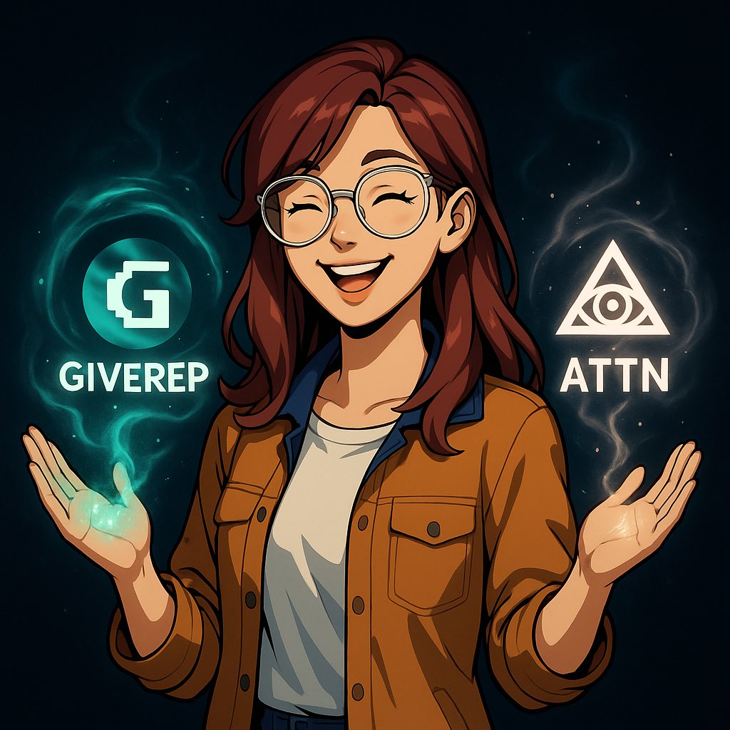 healthbloom11's tweet photo. Want to rack up both $REP and $ATTN?
Time to engage and level up!
Like = 1 $REP + 1 $ATTN
Retweet = 1 $REP + 1 $ATTN
Drop a comment + @GiveRep = 1 $REP + 1 $ATTN
Tag @ATTNtoken in your reply = 1 $REP + 1 $ATTN
#GiveRep #ATTN #CryptoCommunity #Web3 #BoostYourRep #EarnMore https://t.co/otb7i1zl9O
