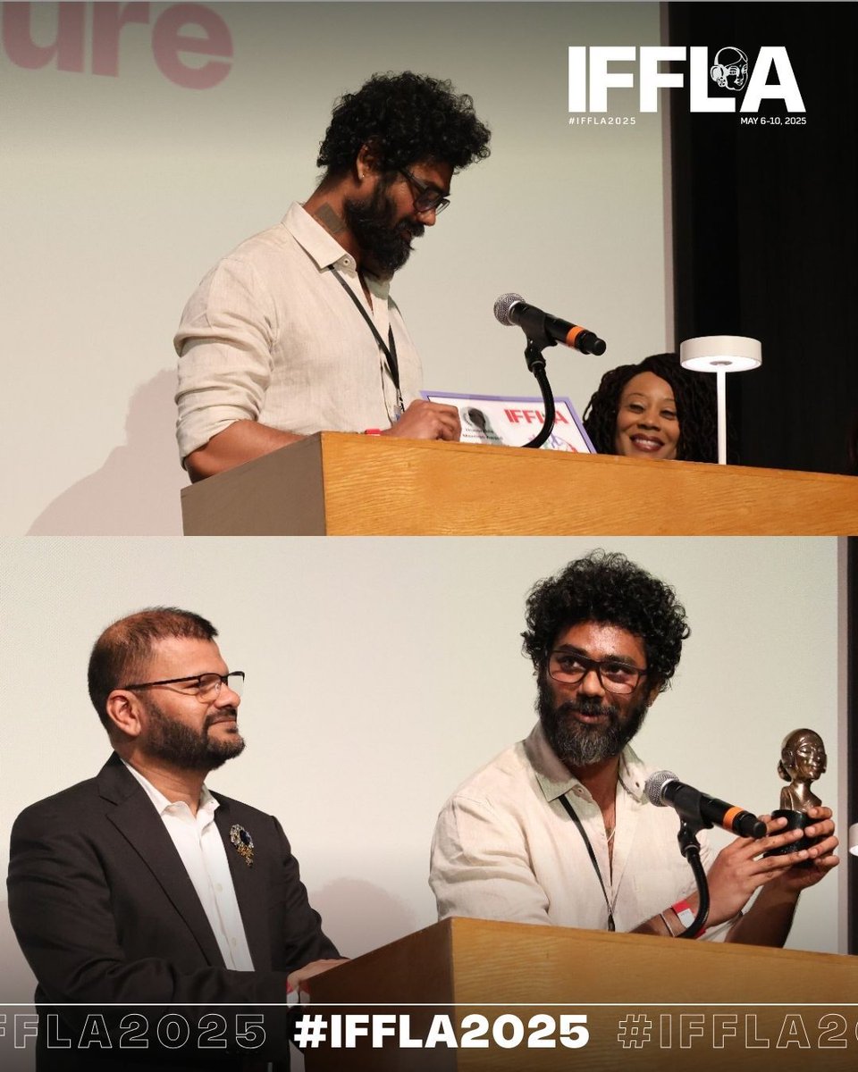 Congrats to all winners of #IFFLA2025! Your talent, passion, and storytelling have truly inspired us. We’re grateful to our filmmakers, jury, attendees, staff and supporters who helped make this year’s festival a meaningful, memorable celebration of cinema. See you next year!
