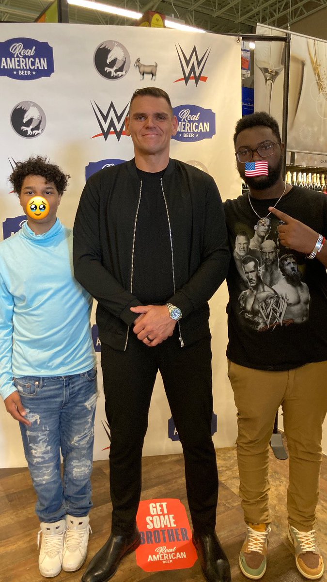BHDfactory's tweet photo. Amarrai Cabell X GUNTHER 
🐐🐐did you guys enjoy #WWEBacklash https://t.co/XDnpHI16GA