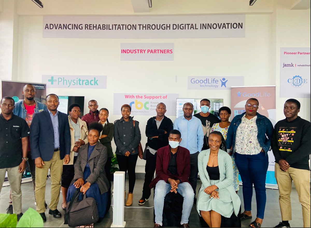 Ngamba (@jdamascene) on Twitter photo Health Informatics Students visited the Digital Rehabilitation Hub by <a href="/Uni_Rwanda/">University of Rwanda</a> <a href="/JAMK_fi/">Jamk</a> at Kigali Innovation City! Exploring how digital tech can transform rehab & healthcare delivery as we work towards #UHC. <a href="/RBCRwanda/">Rwanda Biomedical Centre</a> <a href="/RwandaHealth/">Ministry of Health | Rwanda</a> ! 🇷🇼 Health Informatics Students visited the Digital Rehabilitation Hub by <a href="/Uni_Rwanda/">University of Rwanda</a> <a href="/JAMK_fi/">Jamk</a> at Kigali Innovation City! Exploring how digital tech can transform rehab & healthcare delivery as we work towards #UHC. <a href="/RBCRwanda/">Rwanda Biomedical Centre</a> <a href="/RwandaHealth/">Ministry of Health | Rwanda</a> ! 🇷🇼