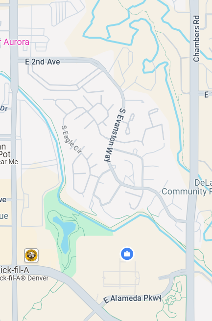 AuroraPD's tweet photo. #APDAlert: There is a large police presence in the neighborhood just north of the Aurora Detention Center, near S. Chambers and S. Evanston Way.
A 16-year-old male was able to escape from officers as they were walking him back to their patrol car. He was last seen wearing a green shirt with "Tommy Jeans" written in blue/white letters, black pants, and black shoes. He also has multiple tattoos on his neck.
We have numerous officers in the area and additional resources are responding to assist with the search. If you see anything suspicious, please call 911.