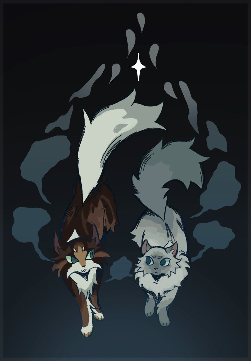 Biirdex's tweet photo. #warriorcats 🌊❄️ https://t.co/BnwoVS8XJT