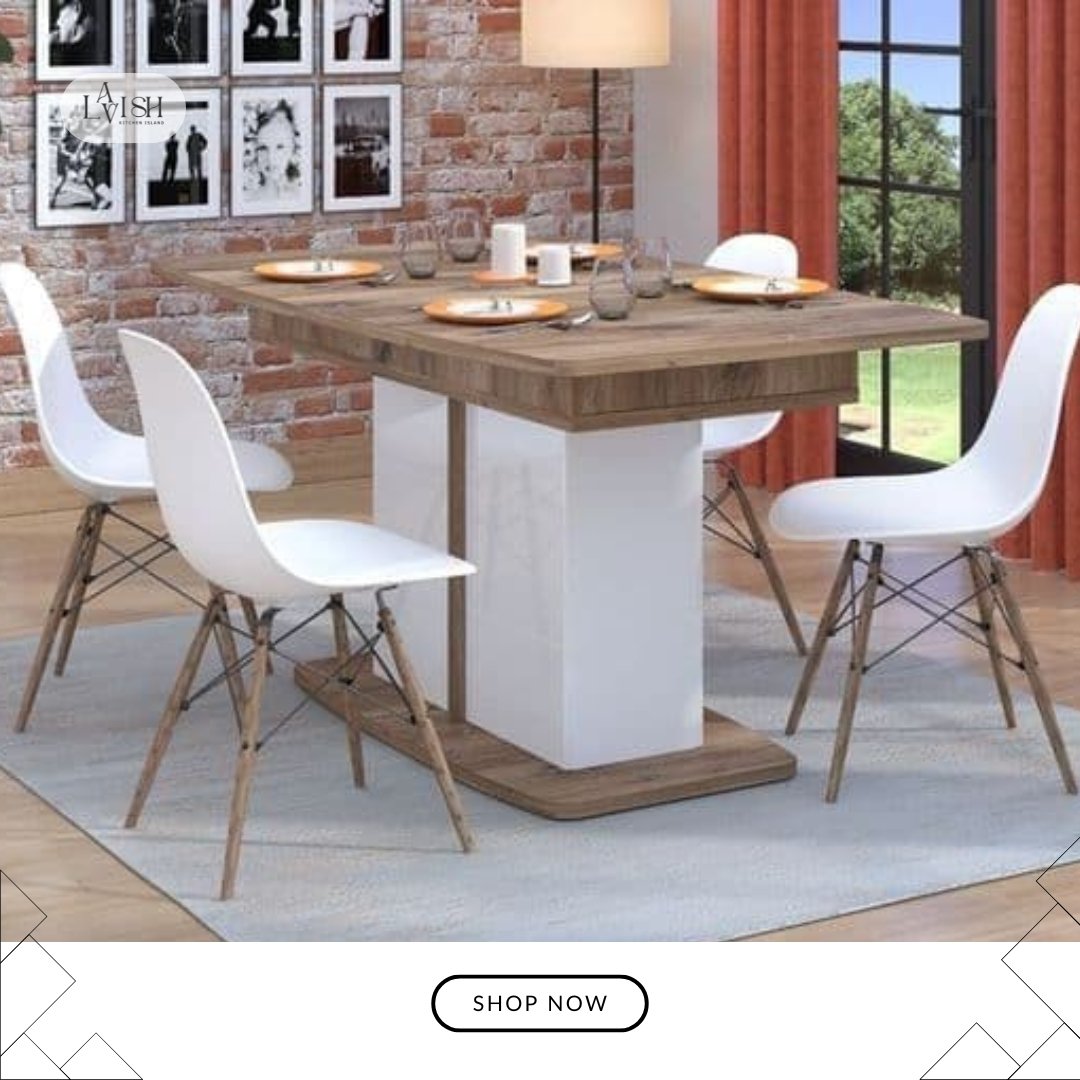 lavish_kitchen's tweet image. Elevate your dining space with our sleek white gloss &amp;amp; oak-effect extendable table—where style meets function. 🏡✨ #ModernDining #ExtendableTable #ContemporaryFurniture #UKHomes #DiningRoomInspo #HomeStyleUK #LavishKitchenIsle #FurnitureGoals