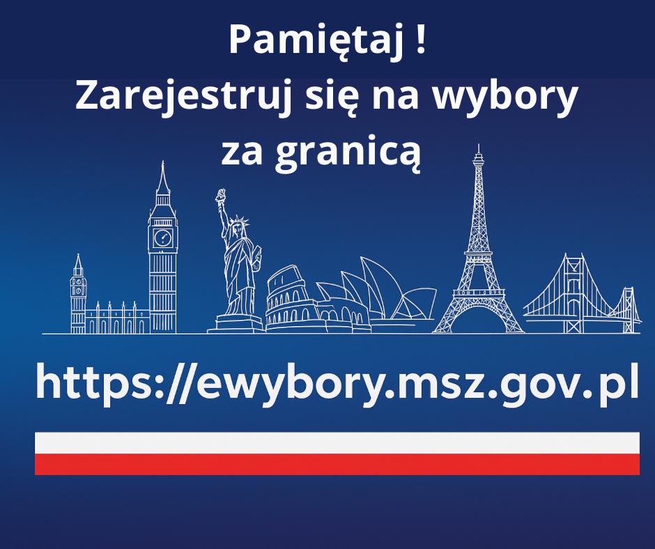 Polonio w Irlandii -  to ostatnie dni rejestracji na wybory dla Polek i Polaków mieszkających za granicą! Można to zrobić tylko do 13 maja do północy czasu lokalnego na ewybory.msz.gov.pl