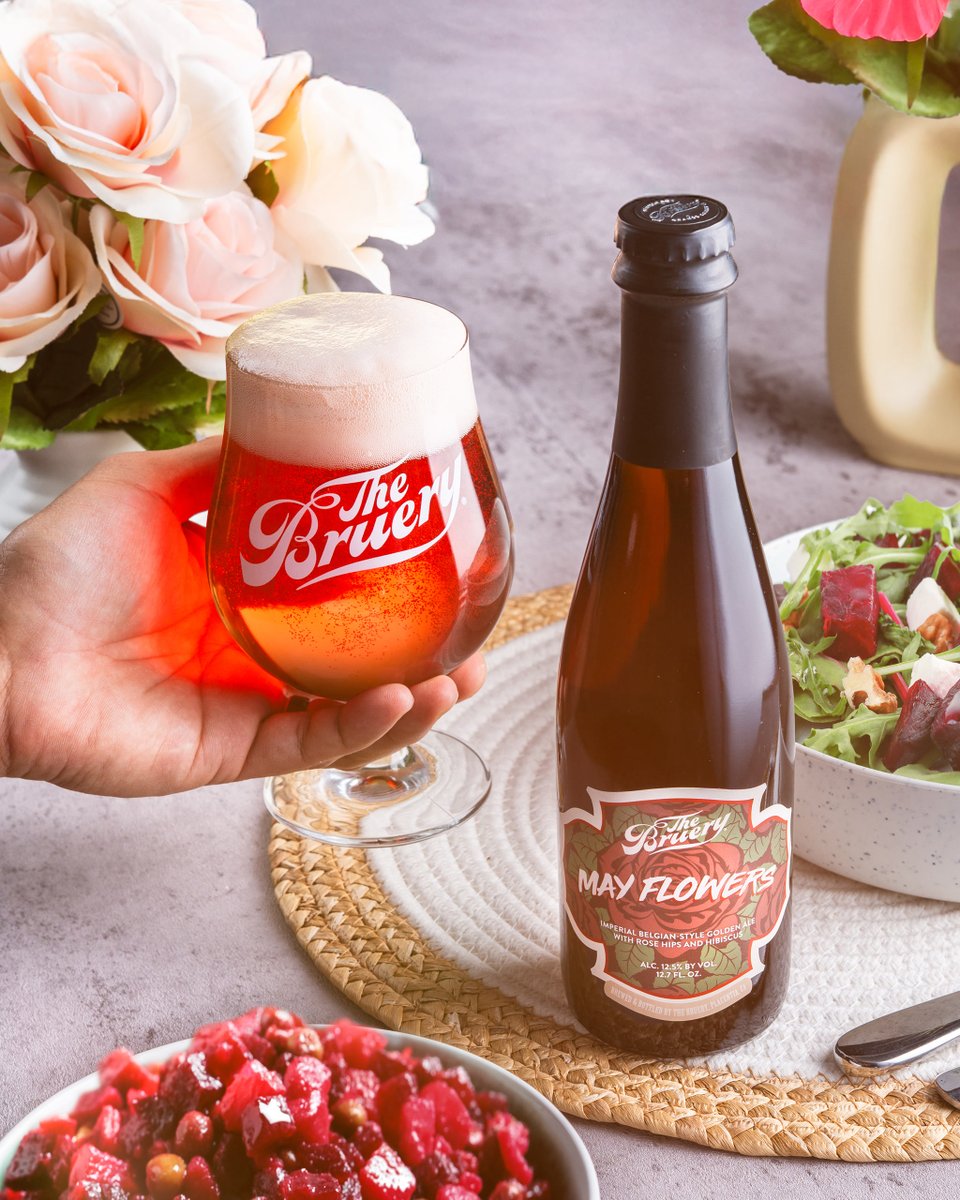 This Mother's Day, stop and smell the May Flowers! 💐 Treat the amazing moms in your life (and yourself!) to this beautiful Imperial Belgian-style Golden Ale. 🌼 Available online and in our Tasting Room. 

Cheers to all the incredible mothers! ❤️
