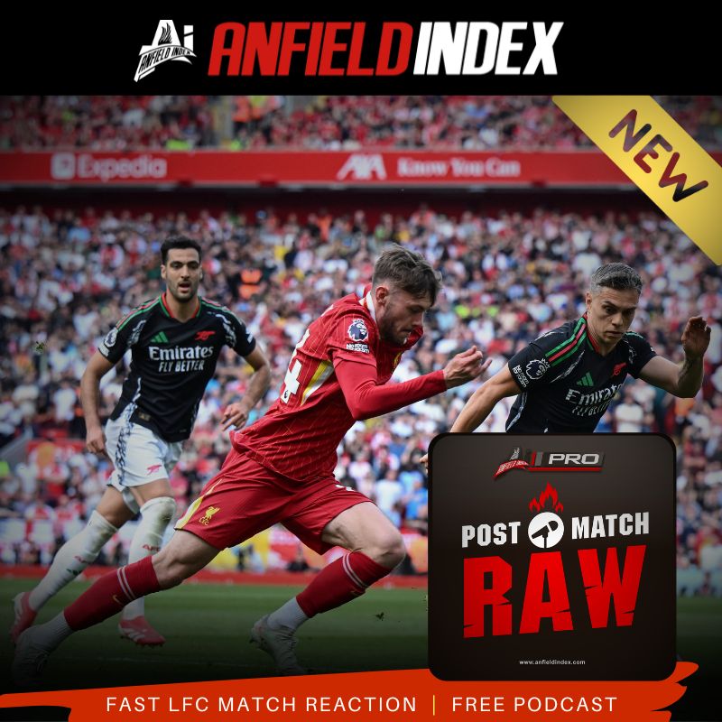 AnfieldIndex's tweet photo. BOO? - #PostMatchRAW
@downeytrev is joined by @JimBoardman & @Hari_Sethi to discuss the draw with Arsenal and the Trent situation
Listen Now: https://t.co/a8CMrMoyVC https://t.co/CKBBGTBAJU