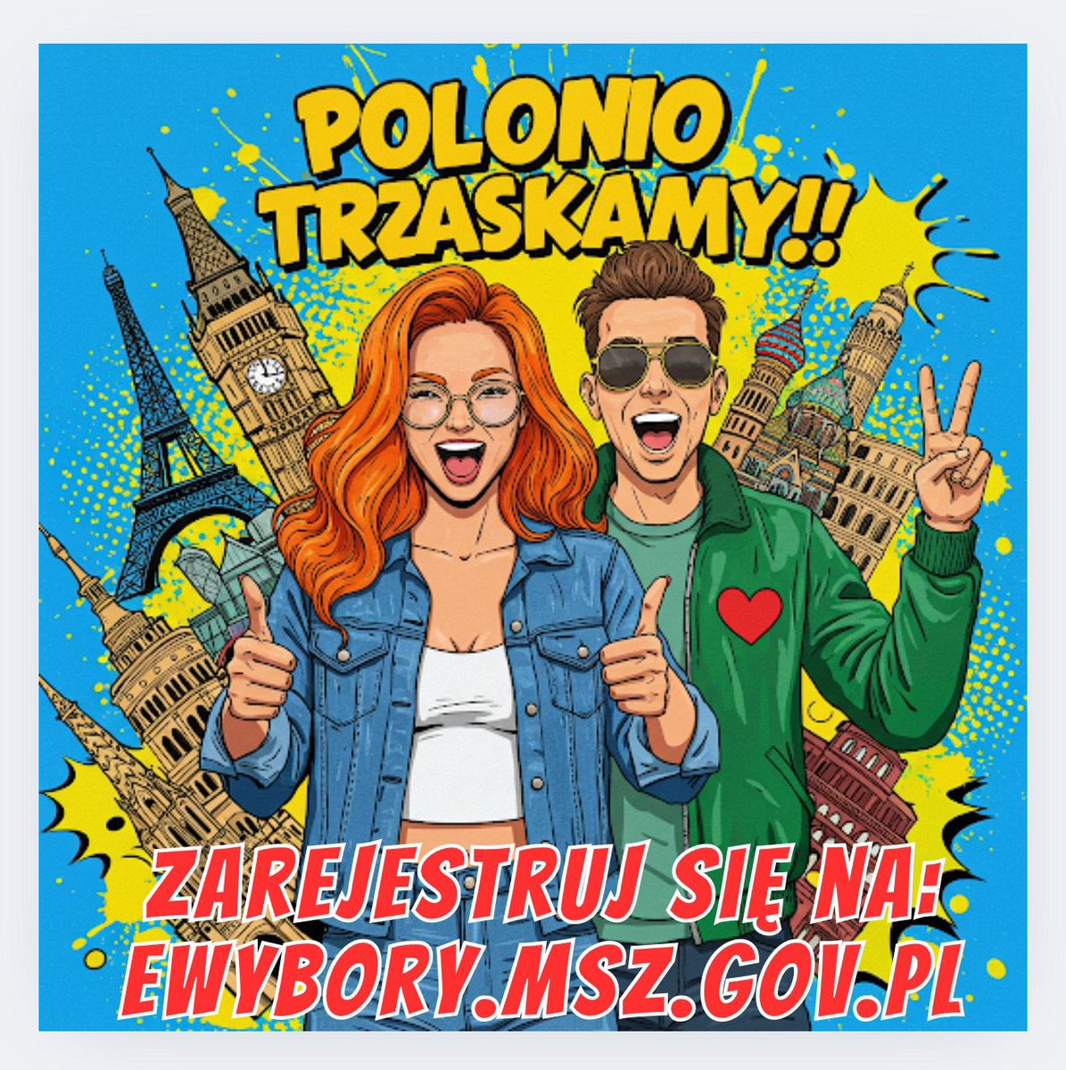 To all my Polish friends living abroad. Only 2 days left to register to take part in presidential elections in Poland. Your vote is your voice.