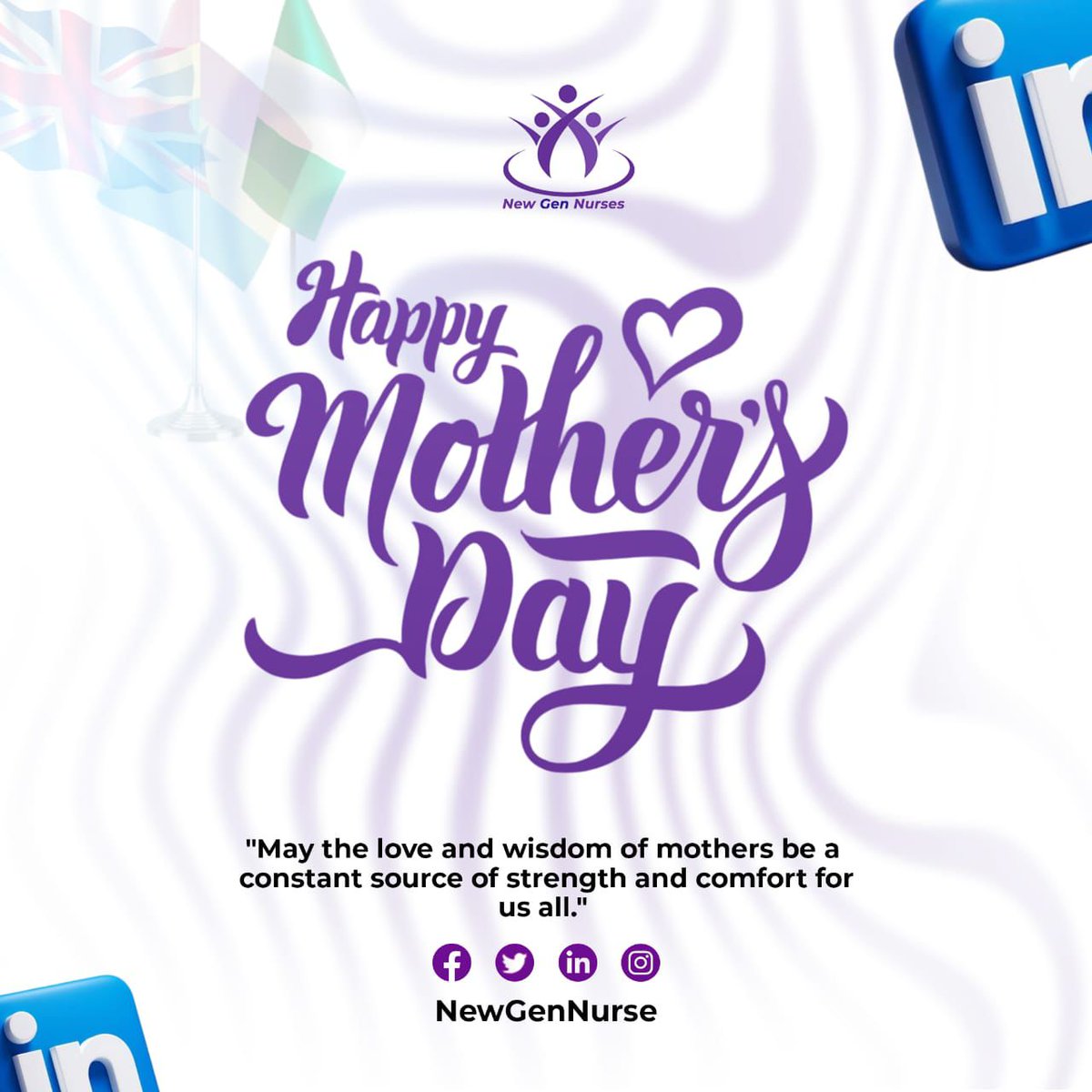 New_Gen_Nurses's tweet photo. HAPPY MOTHER'S DAY TO ALL MOTHERS AND POTENTIAL MOTHERS
#HappyMothersDay2025 https://t.co/5NvGaR0Vy2
