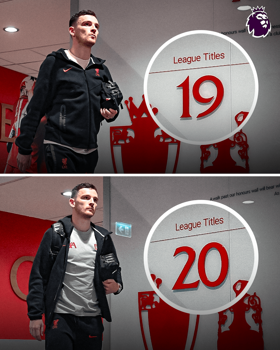 premierleague's tweet image. The same, but different...
There has been an update to the Anfield tunnel 👀