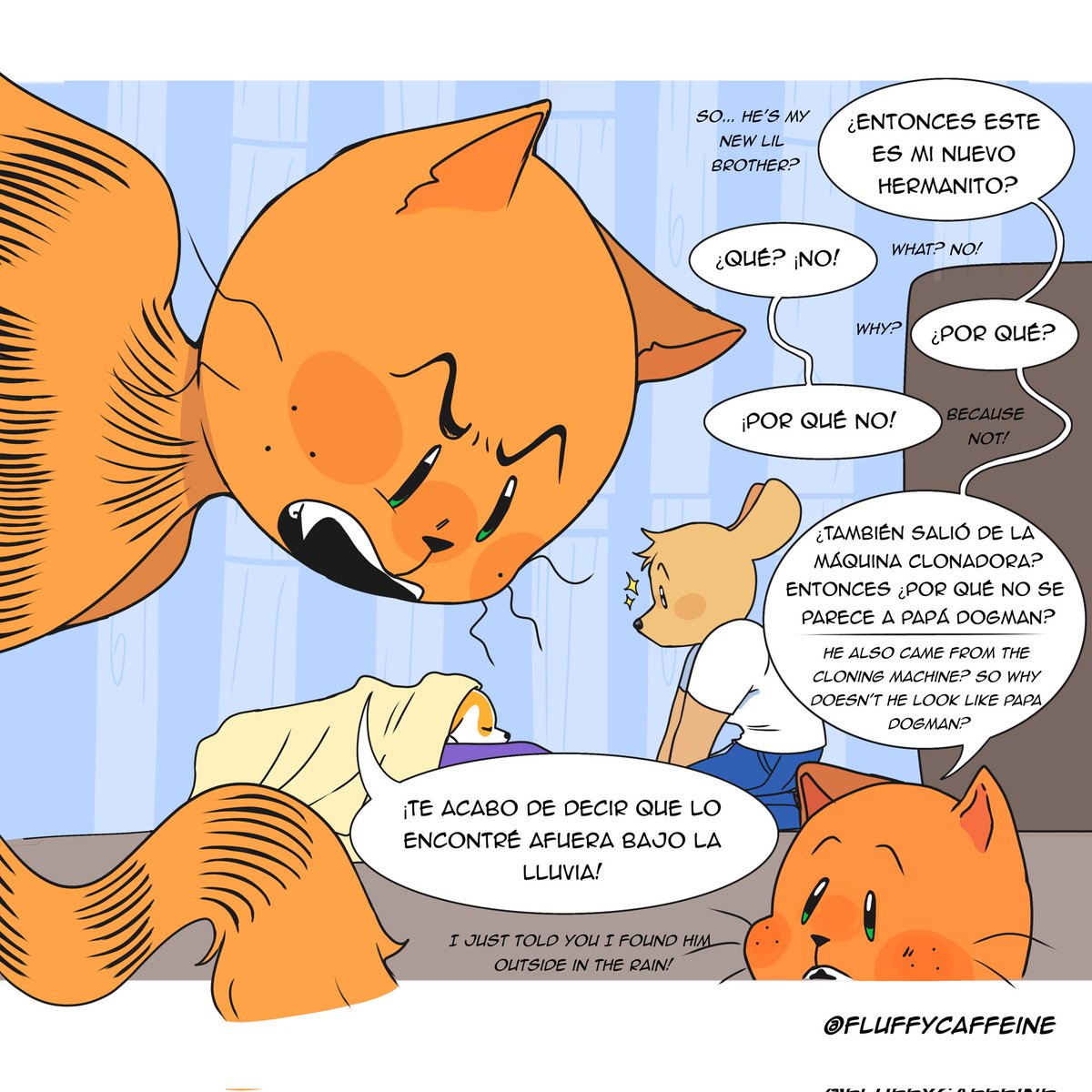 fluffycaffeine's tweet image. 📦🐶 FREE PUPPY (5/?)
la verdad no preparé nada x el día de la madre PERO cmo disculpa (y pq no he actualizado) va doble actualización !! ⸜(｡˃ ᵕ ˂ )⸝♡

#dogmanfanart #dogmanau #detey #freepuppyau