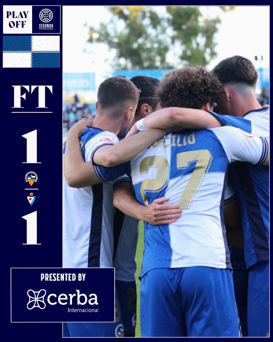 CESabadell's tweet photo. 90' | 1-1 | #SabadellEibarB

𝗙𝗜𝗡𝗔𝗟 a la Nova Creu Alta

L’eliminatòria es decidirà a Ipurua

#AMQM https://t.co/EHGhwwObRX