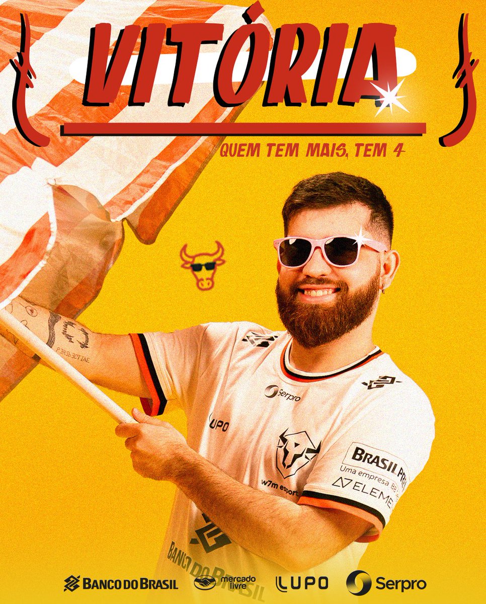 PASSA A BALA LADRÃO 😜

Foi simplesmente um jogão, demonstrando resiliência e ajustando os detalhes durante a partida e claro o Leite de Touro fez a diferença!

Mais uma bala pra conta, tamo com 9 balas #GoBulls🤘