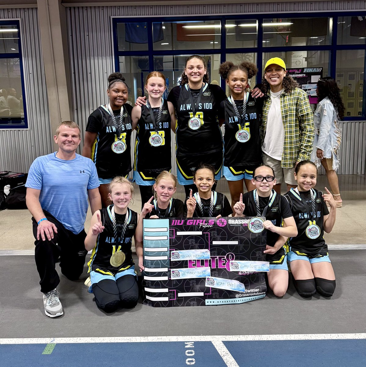 Always 100 Basketball (@always100_tmh) on Twitter photo Congratulations to Always 100 Future 2032 on winning Queen of the Rock!! ππ₯ #always100 #keepworking <a href="/taya_andrews1/">Taya Andrews</a> Congratulations to Always 100 Future 2032 on winning Queen of the Rock!! ππ₯ #always100 #keepworking <a href="/taya_andrews1/">Taya Andrews</a>