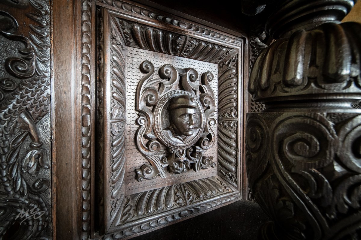 The Duke's Rooms, Warkworth Castle today. Part of the tower renovated by The Duke of Northumberland in the 1850s, to entertain guests in the summer. Renowned furniture faker George Shaw sold him a load of 'genuine' Tudor cabinets, much of which is still there.