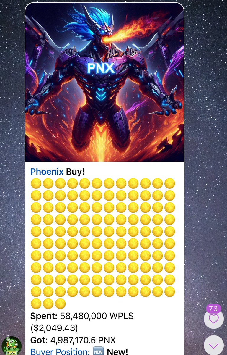 Someone wants to become a <a href="/PNXonPulse/">PHOENIX 鳳凰</a> whale 👀 🐦‍🔥🔥💨

PLS Yield 😮‍💨

The Phoenix Protocol Burns PLS &amp; INCOGNITO contributing to their deflation.

PNX is also Hyper-Deflationary &amp; the most liquid PLS printer on PulseChain.

No admin keys, no middle men, immutable 

400k+  USD