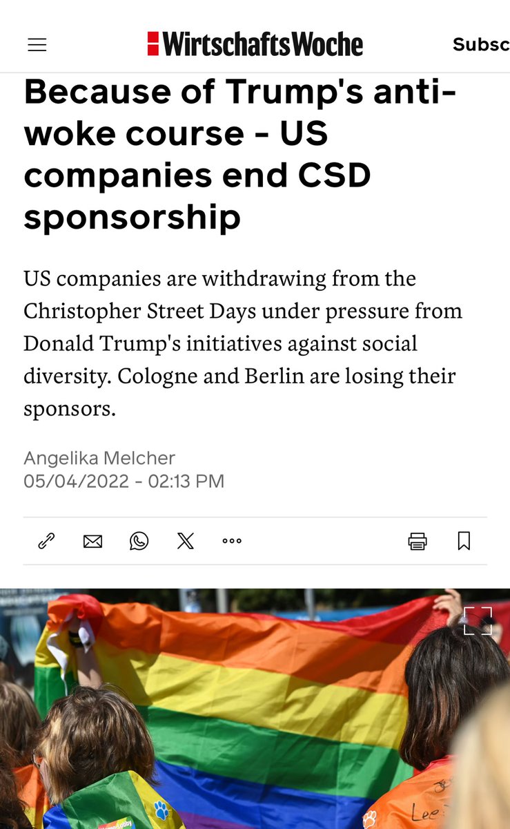 NaomiSeibt's tweet photo. TRUMP ENDED GERMAN PRIDE👏🤣

Thank God, no more half-naked ped0phile men dancing around little kids. https://t.co/oyYJzQMl5A