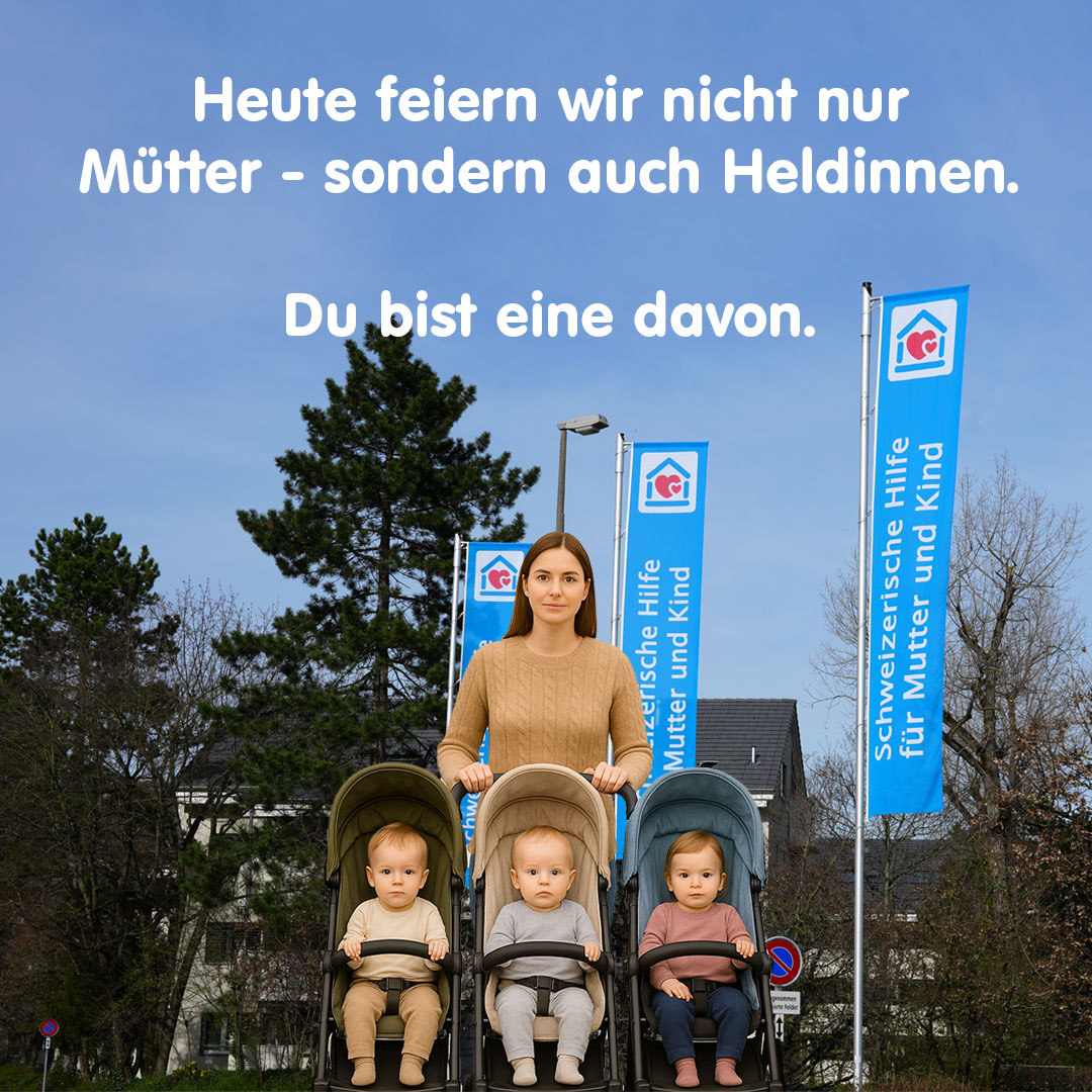 Heute feiern wir nicht nur Mütter - sondern auch Heldinnen. Du bist eine davon.