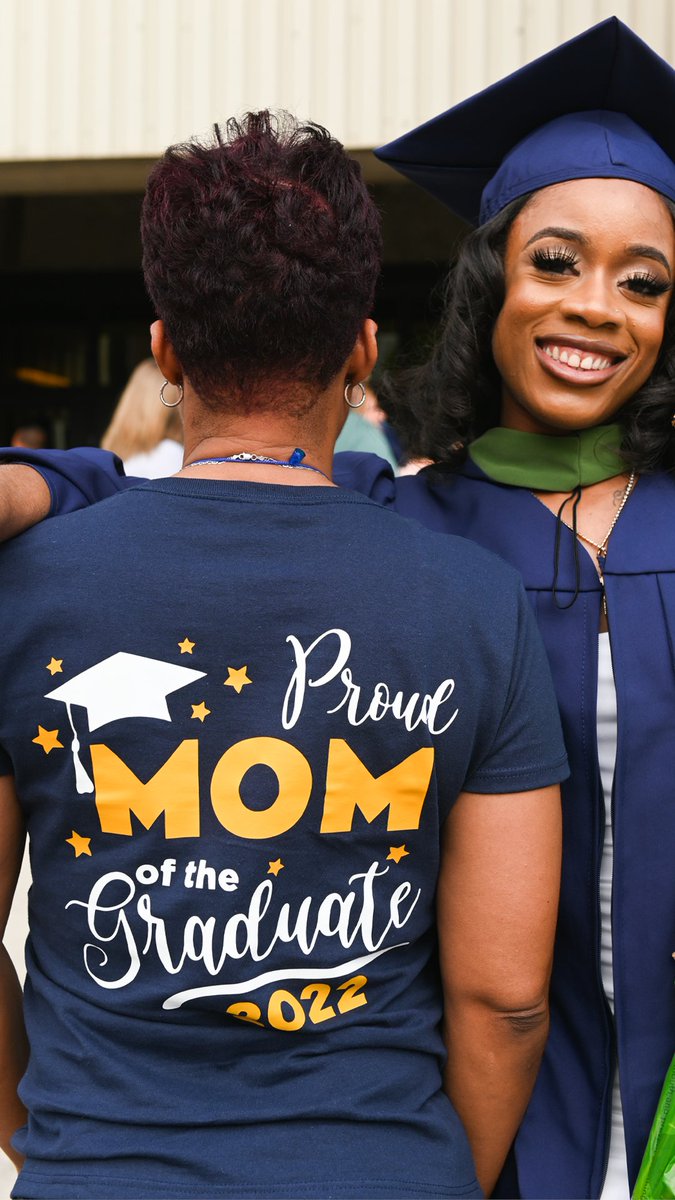 Shoutout to the all the moms who deserve a medal… or at least a nap. From graduation day to move-in day (and all the days in between), you’ve more than earned it. Happy Mother's Day! 💙💛