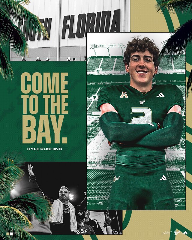 Kyle Rushing (@kylerushing22) on Twitter photo Can’t wait to make it back this summer! 🏡🤘 <a href="/CoachGolesh/">Alex Golesh</a> <a href="/CoachMajewski/">Tyler Majewski</a> <a href="/USFFootball/">USF Football</a> <a href="/PACoachRush/">Ron Rushing</a> Can’t wait to make it back this summer! 🏡🤘 <a href="/CoachGolesh/">Alex Golesh</a> <a href="/CoachMajewski/">Tyler Majewski</a> <a href="/USFFootball/">USF Football</a> <a href="/PACoachRush/">Ron Rushing</a>