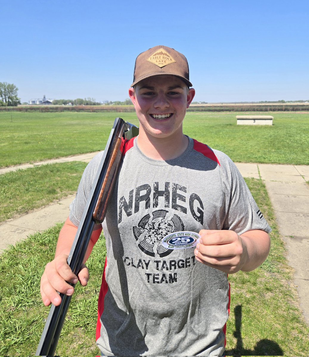 Conner Louks with a 25 straight.  Ended with a 49 out of 50 overall score.