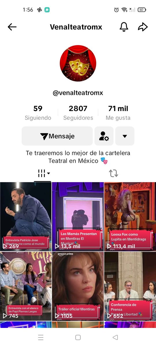 MAGO_CUI_SHOW's tweet photo. @venalteatroMX Domingo Cuitláhuac Ramírez Galván muchas gracias 🙏🫂 https://t.co/2WNeXQmglQ