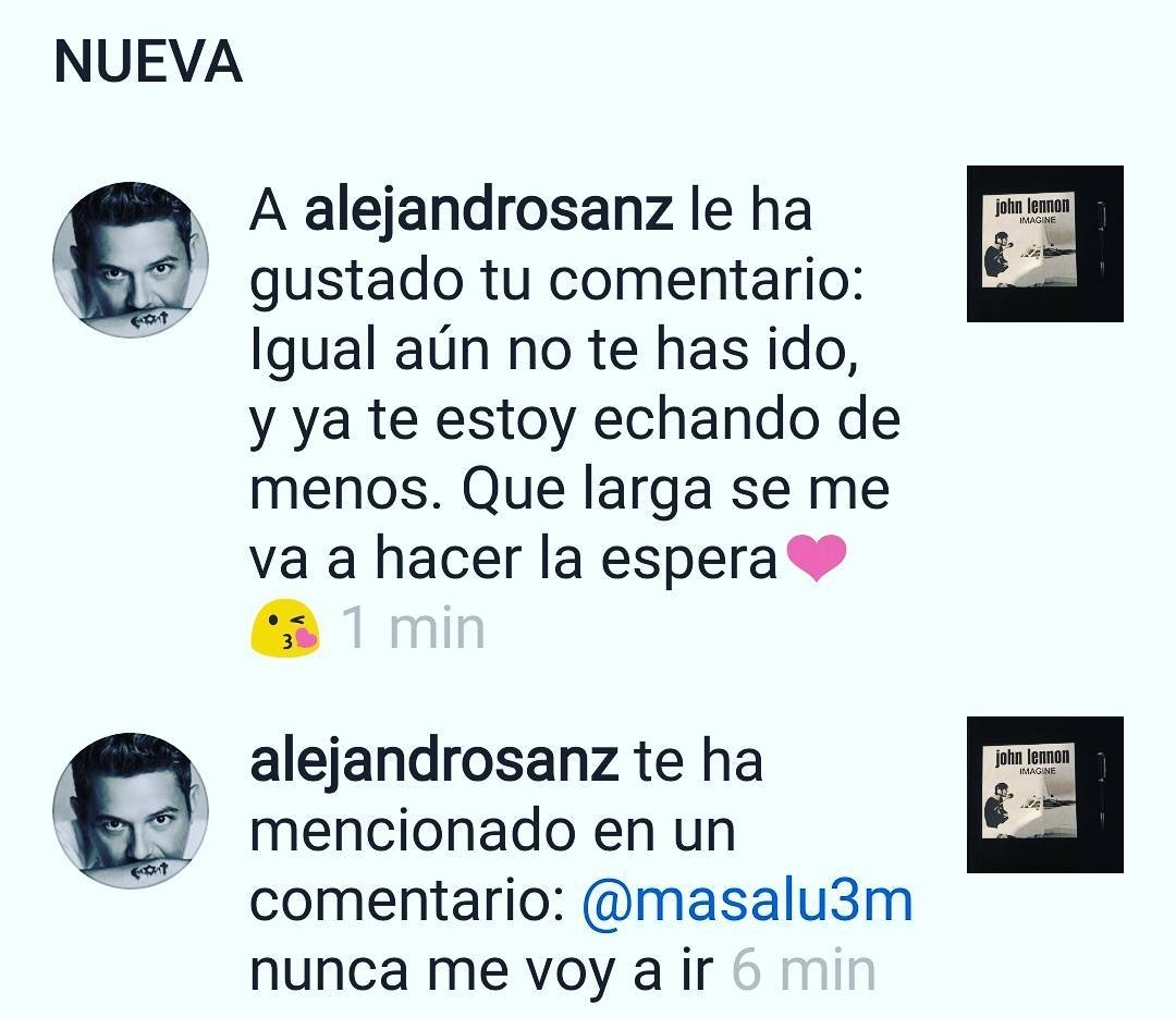 <a href="/AlejandroSanz/">Alejandro Sanz</a> te echo de menos 🥹🫶🏽