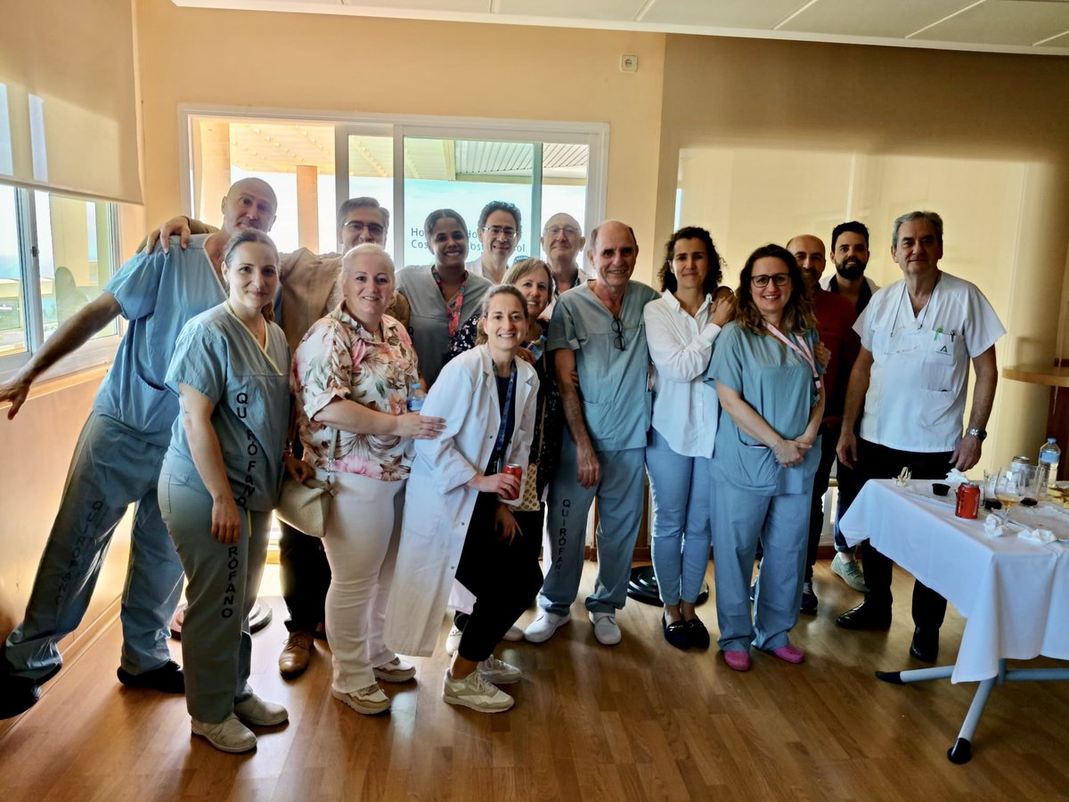 Digestivo Área Hospitalaria Costa del Sol (@digestivoascs) on Twitter photo Esta semana hemos despedido a nuestro compañero Dr. Gregorio García al que deseamos una feliz y merecida jubilación.
Gracias por todo lo que has dado a este hospital y sus pacientes.
<a href="/ASCostadelSol/">Área Hospitalaria Costa del Sol</a> Esta semana hemos despedido a nuestro compañero Dr. Gregorio García al que deseamos una feliz y merecida jubilación.
Gracias por todo lo que has dado a este hospital y sus pacientes.
<a href="/ASCostadelSol/">Área Hospitalaria Costa del Sol</a>