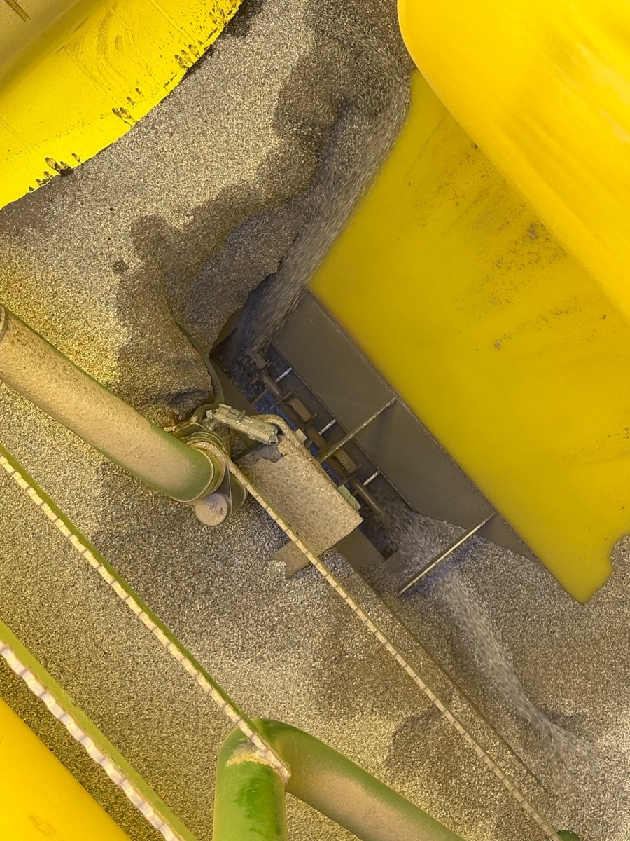 Fun with innoculant …. Tote bag we got had a bit too much moisture I think