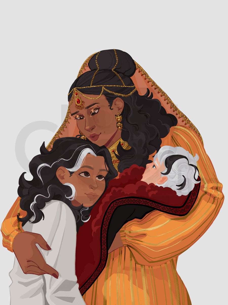 witchyhagz's tweet image. Happy Mothers Day to Princess Elia! 

art by @Coffe_hm_ 

(posting this on behalf of @vvave3005)