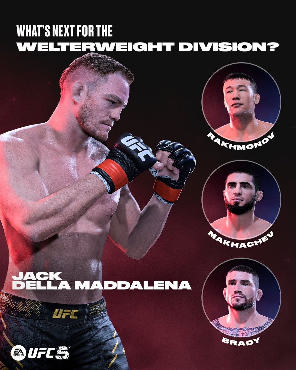After #UFC315, who’s next in line for the NEW welterweight champion? 🏆