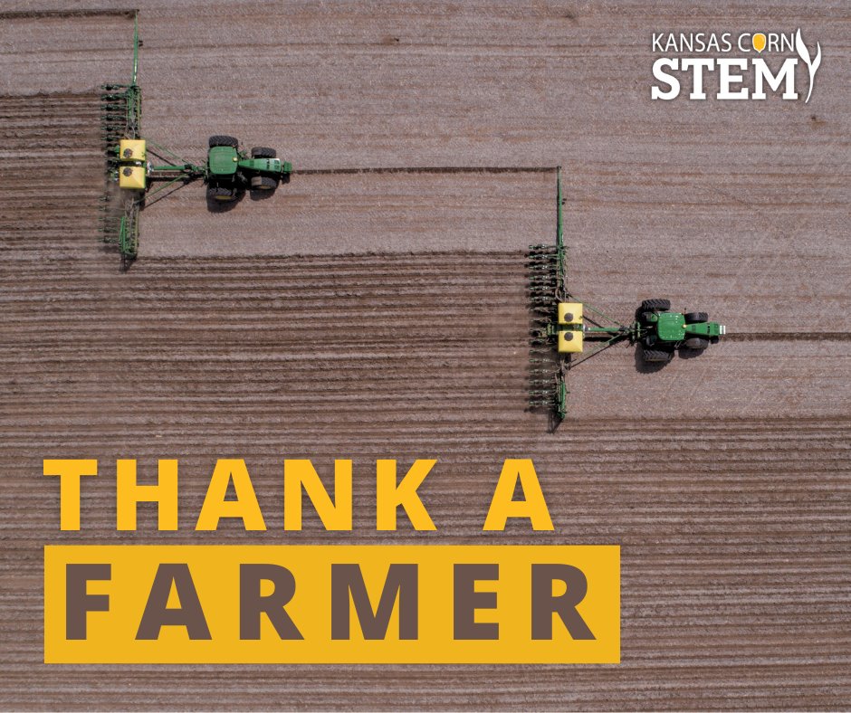 Farmers often use the phrase "on the short rows now" signifying that the work is almost done. As you start “on the short rows” of the school year encourage your students to write a note to thank a farmer for supporting STEM education. kscorn.com/thankafarmer/ #kscorn #corn #STEM