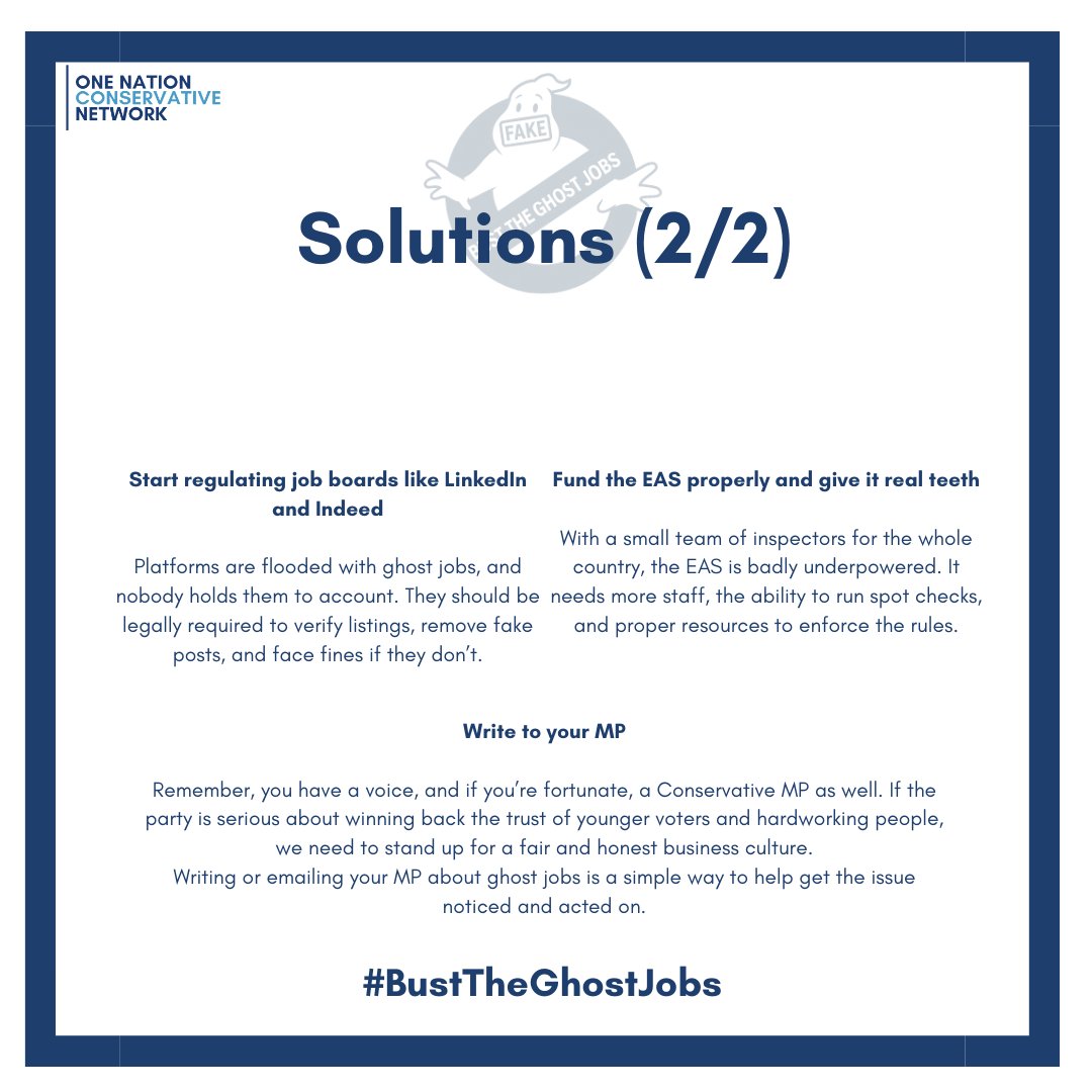 ONCNetwork's tweet image. Fight the ghost job epidemic by emailing your MP about the issue today.

It’s time to tackle fake jobs and create a fairer employment and business environment.

MP letter template below:
docs.google.com/document/d/16k…

#BustTheGhostJobs #Conservative #MP #Politics #UK #Parliament