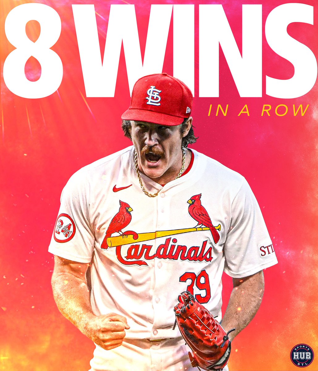 #STLCards HAVE WON 8 STRAIGHT 🔥